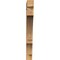 Ekena Millwork Balboa Block Rough Sawn Bracket, Western Red Cedar, 4"W x 34"D x 38"H BKT04X34X38BOA05RWR - alternate 2